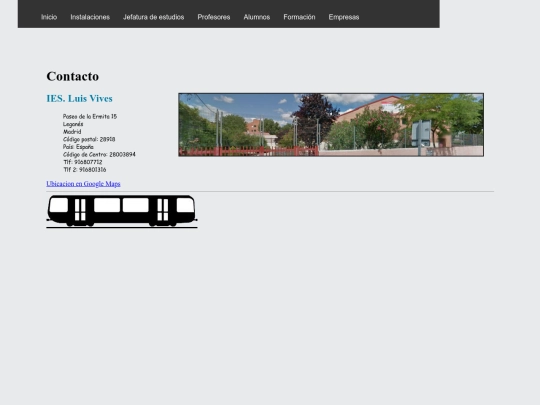 Luis Vives/Ubicacion screenshot
