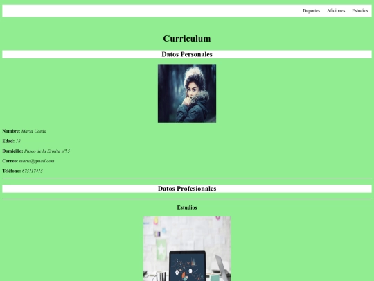 Proyecto 1/Inicio screenshot