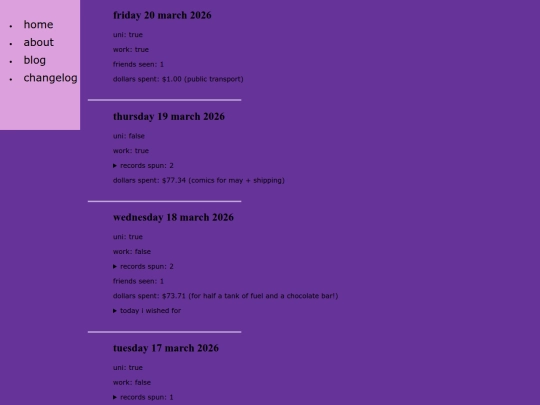 blog screenshot