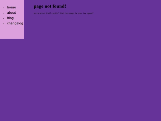 not_found screenshot