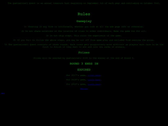 rules screenshot
