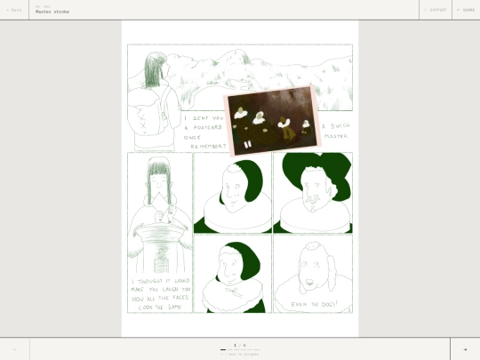 Comics/Master stroke/master-stroke-reader screenshot
