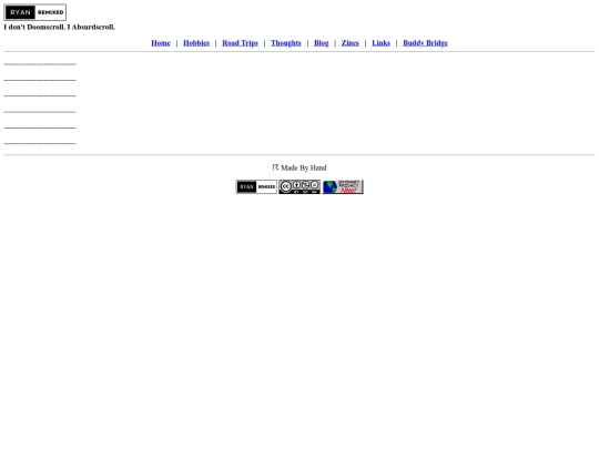 page/blog screenshot