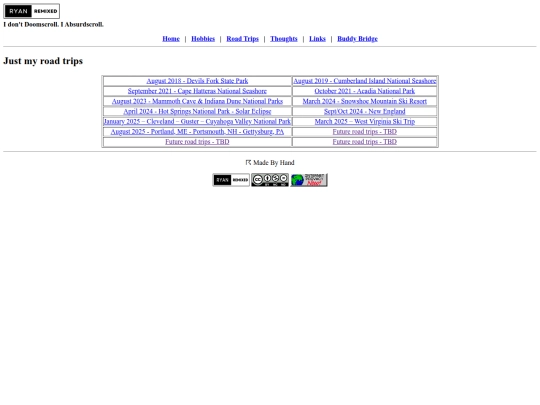 page/roadtrips/roadtriptest screenshot