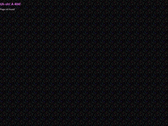 not_found screenshot