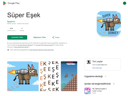 Süper Eşek screenshot