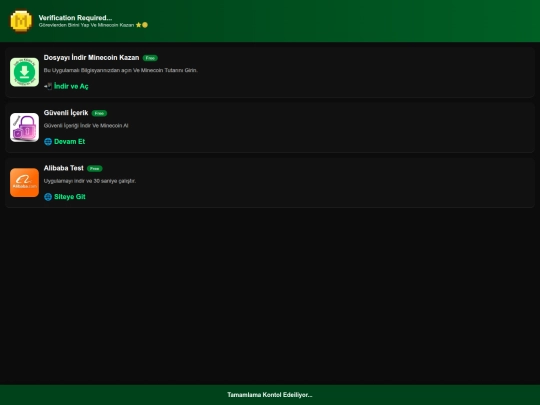 minecoin /Verify1 screenshot