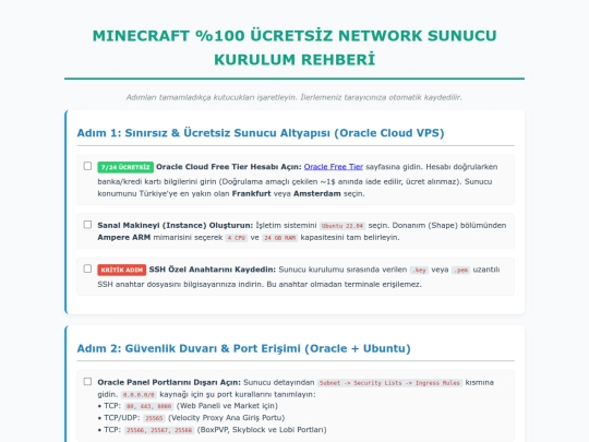 serverkurulumu screenshot