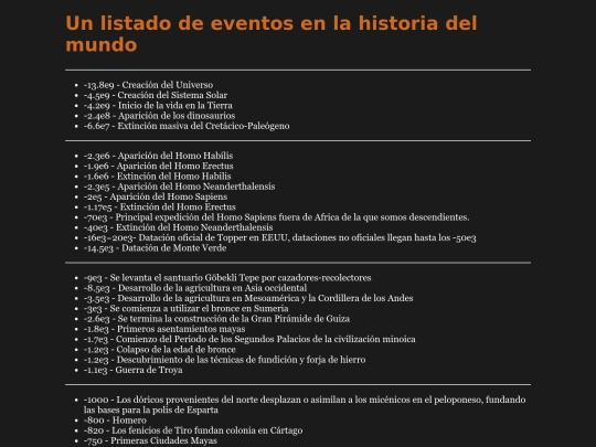 Historia/Historia screenshot