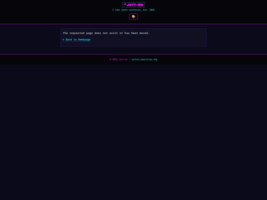 not_found screenshot