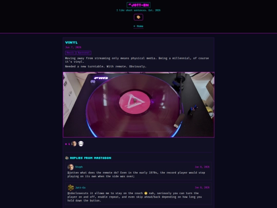 posts/vinyl screenshot