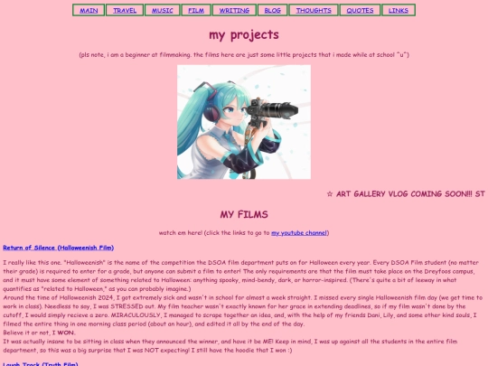 myprojects screenshot