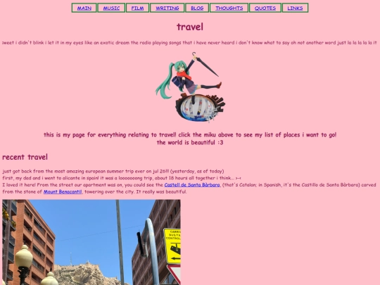travel screenshot