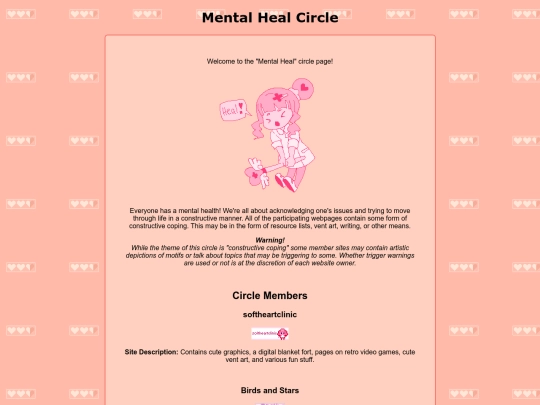 mentalhealcircle screenshot