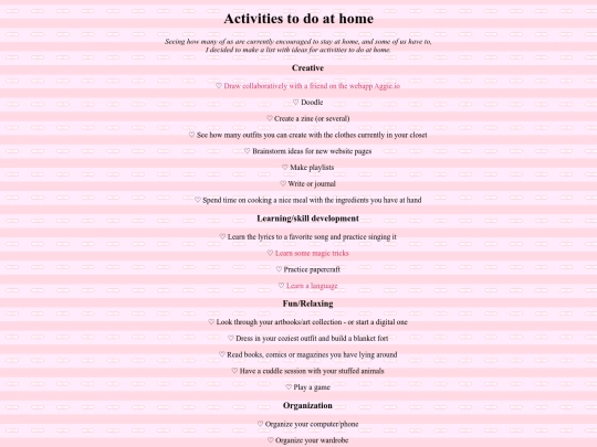 subpages/activitiestodoathome screenshot