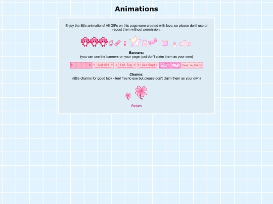 subpages/animations screenshot