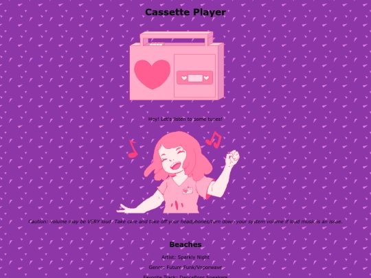 subpages/cassetteplayer screenshot