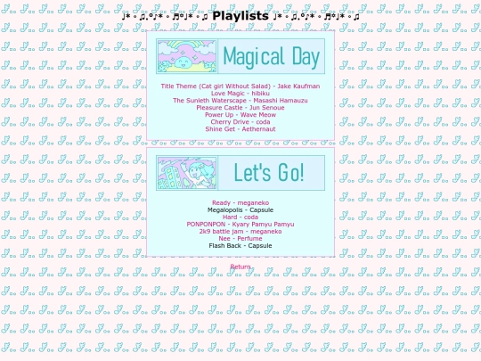 subpages/playlists screenshot