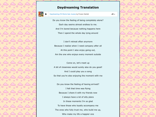 subpages/tl/frozenstarfall-daydreaming screenshot