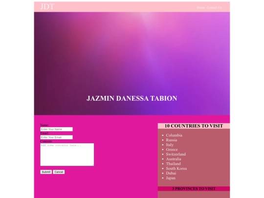 jazmin screenshot