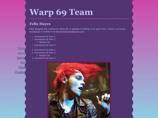 team screenshot