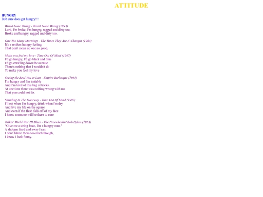 attitude screenshot
