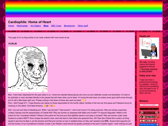 blog screenshot