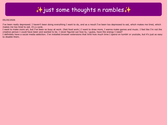 thoughts screenshot