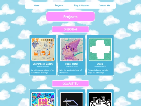 projects screenshot