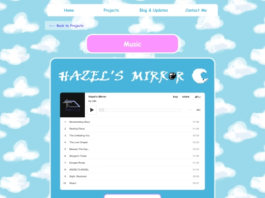 projects/music/all-albums screenshot