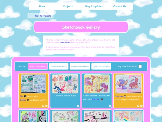 projects/sketchbook-gallery screenshot