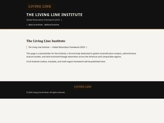 institute screenshot
