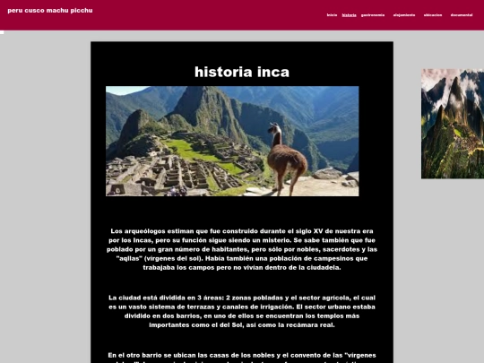 historia inca screenshot