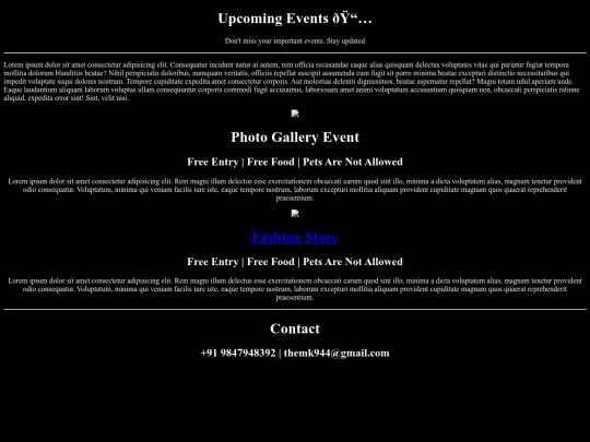 event/event screenshot