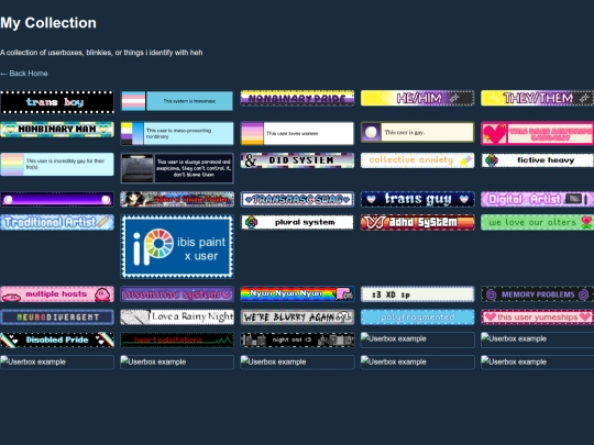 collection screenshot