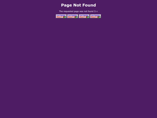 not_found screenshot