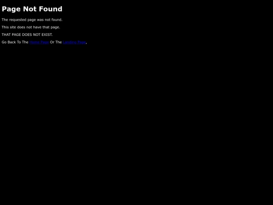 not_found screenshot