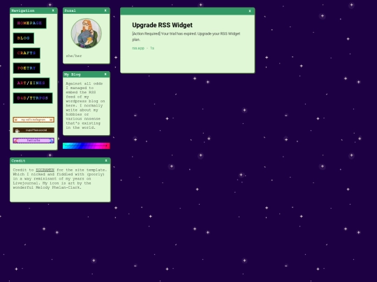 blog screenshot