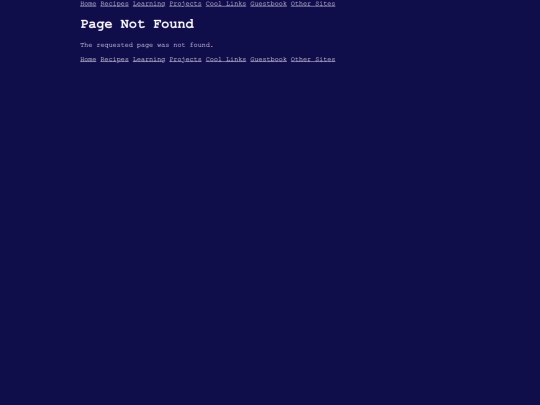 not_found screenshot