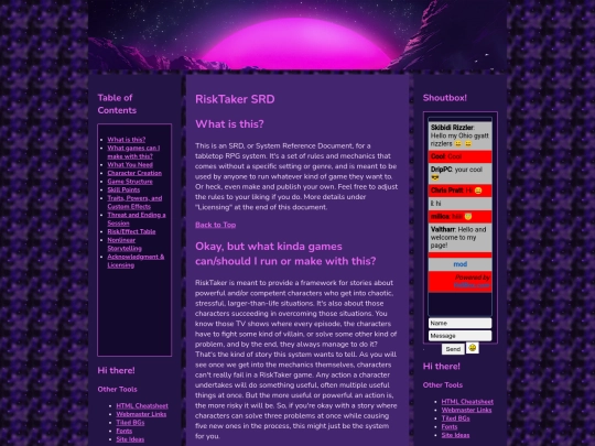 risktaker-srd screenshot