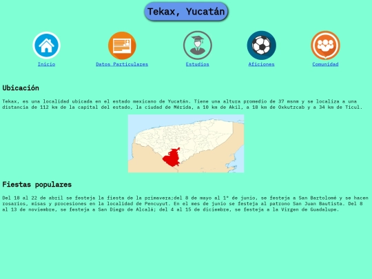 CV con CSS/comunidad screenshot