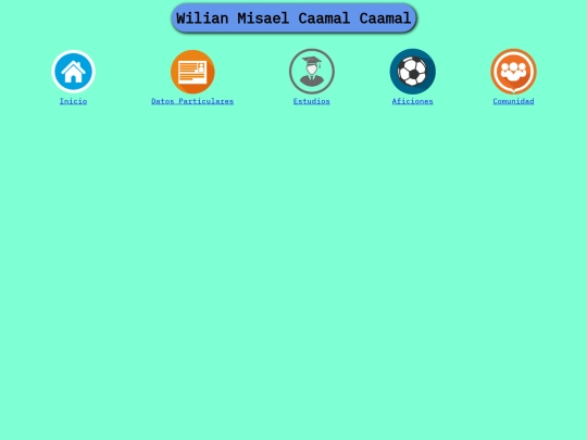 CV con CSS screenshot