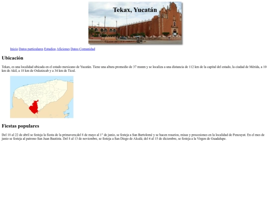 CV/comunidad screenshot