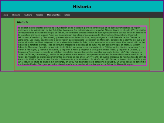 Comunidad/historia screenshot