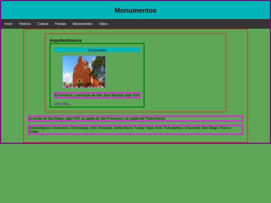 Comunidad/monumentos screenshot