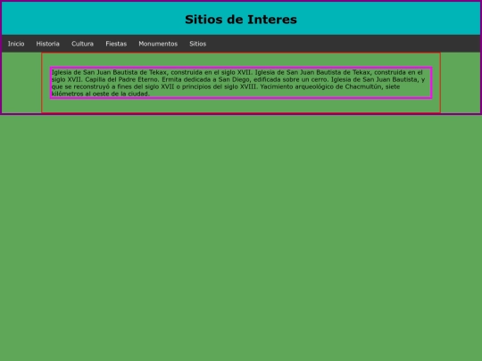 Comunidad/sitios screenshot
