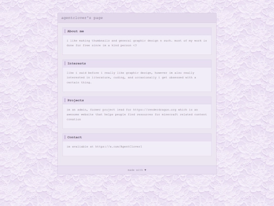 index screenshot