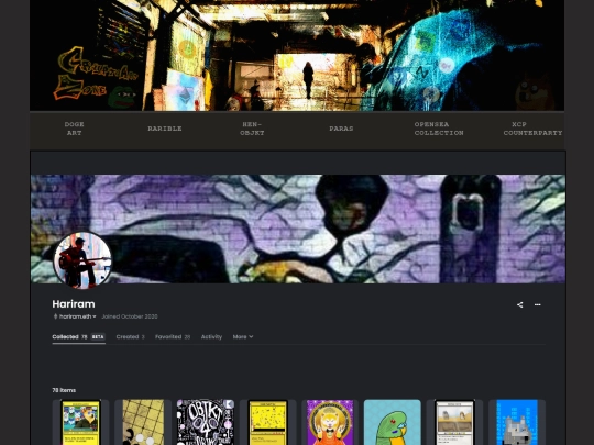 opensea_hariram screenshot