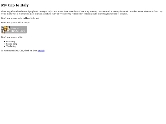 italy screenshot