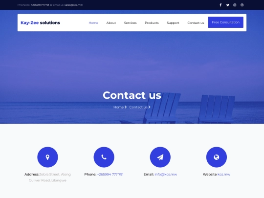 contact screenshot